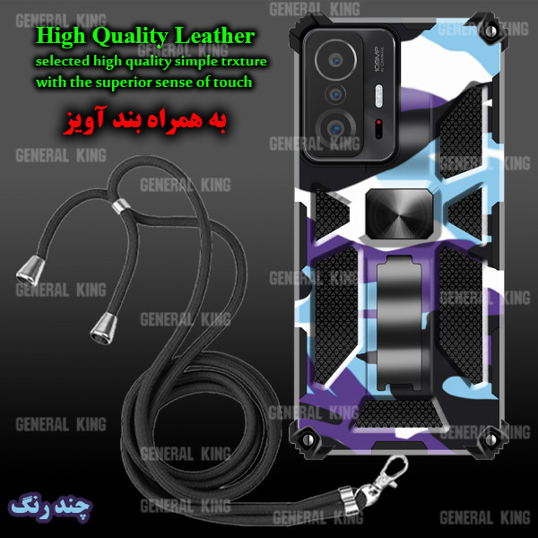 کاور ژنرال کینگ مدل Y-CH21 مناسب برای گوشی موبایل هوآوی Y6 Prime 2019 / Y6S / آنر 8A به همراه بند آویز