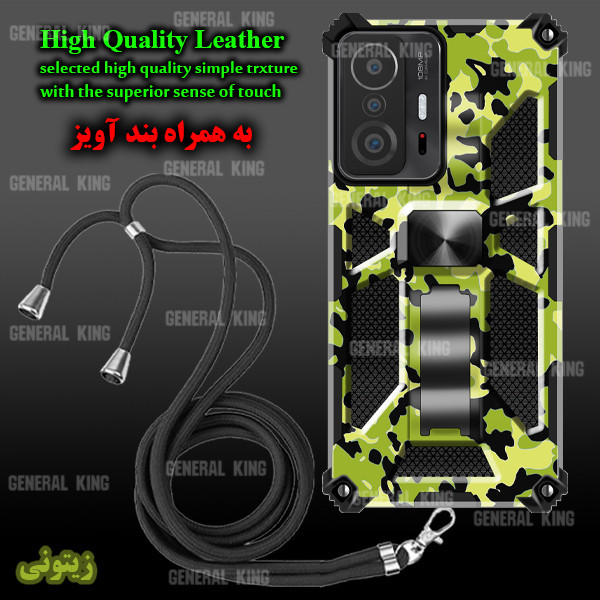 کاور ژنرال کینگ مدل Y-CH21 مناسب برای گوشی موبایل هوآوی Y6 Prime 2019 / Y6S / آنر 8A به همراه بند آویز