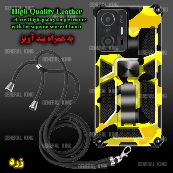 کاور ژنرال کینگ مدل Y-CH21 مناسب برای گوشی موبایل هوآوی Y6 Prime 2019 / Y6S / آنر 8A به همراه بند آویز