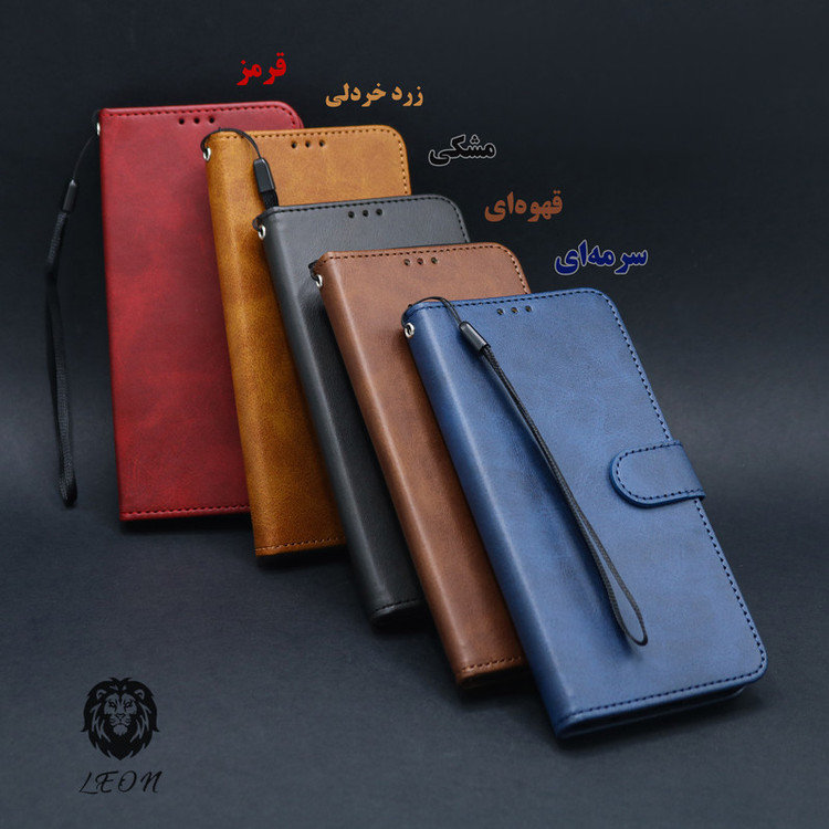 کیف کلاسوری لئون مدل Band Yo مناسب برای گوشی موبایل شیائومی Redmi 15C به همراه بندآویز