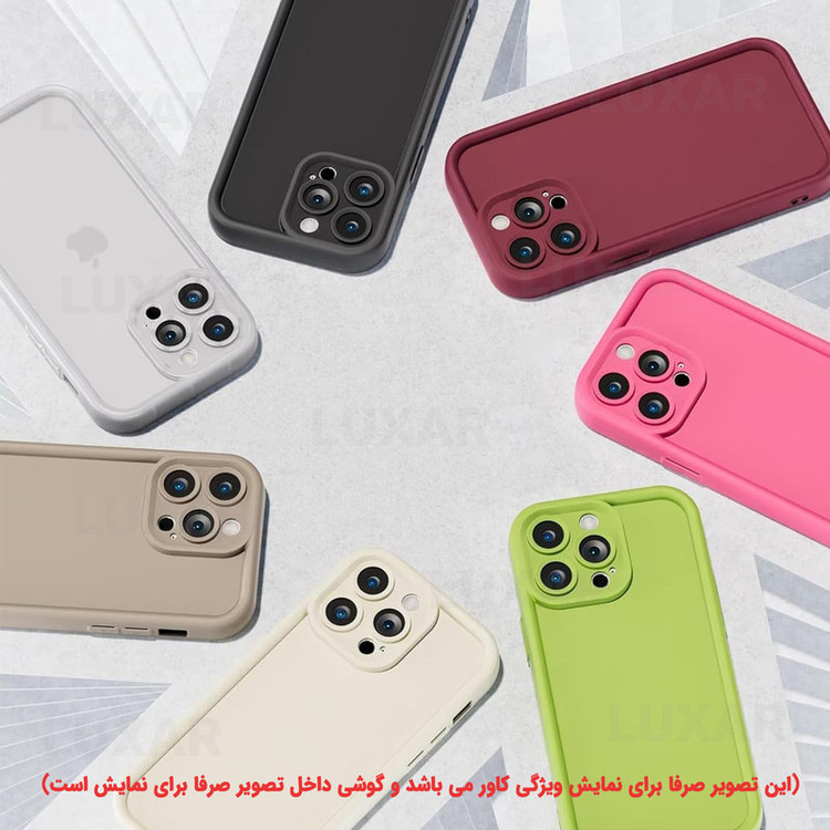 کاور لوکسار مدل a07 -Puffer band مناسب برای گوشی موبایل سامسونگ Galaxy A07 به همراه بند آویز