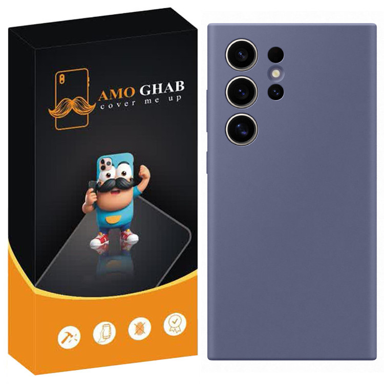 کاور عمو قاب مدل سیلیکونی پاک کنی مناسب برای گوشی موبایل سامسونگ Galaxy S23 Ultra