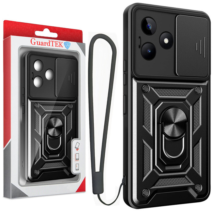 کاور گاردتک مدل Dcamp2 Strap مناسب برای گوشی موبایل ریلمی C53 به همراه بند نگهدارنده