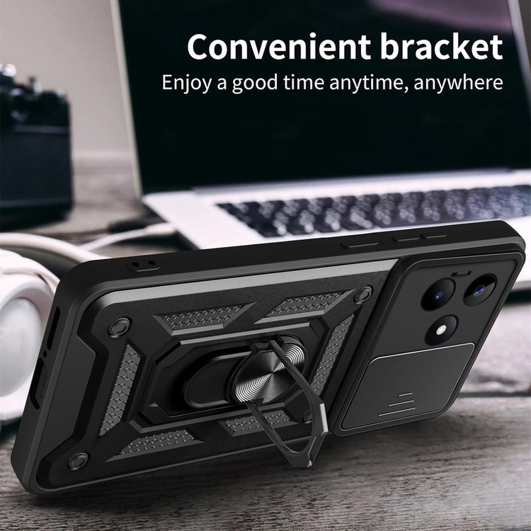 کاور گاردتک مدل Dcamp2 Strap مناسب برای گوشی موبایل ریلمی C53 به همراه بند نگهدارنده