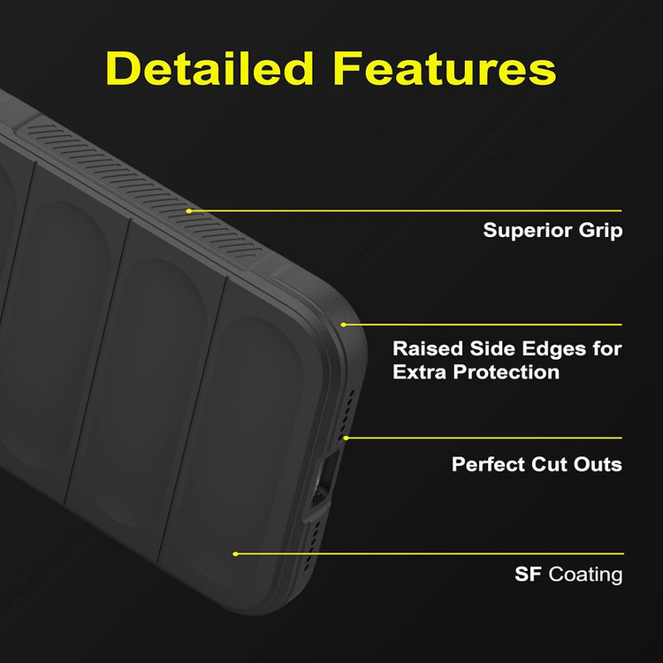 کاور اسپارتان مدل Flex Armor مناسب برای گوشی موبایل ریلمی Realme C63/ C61