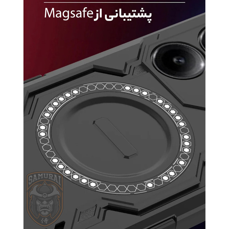 کاور سامورایی مدل Hunter مناسب برای گوشی موبایل سامسونگ Galaxy A36 5G