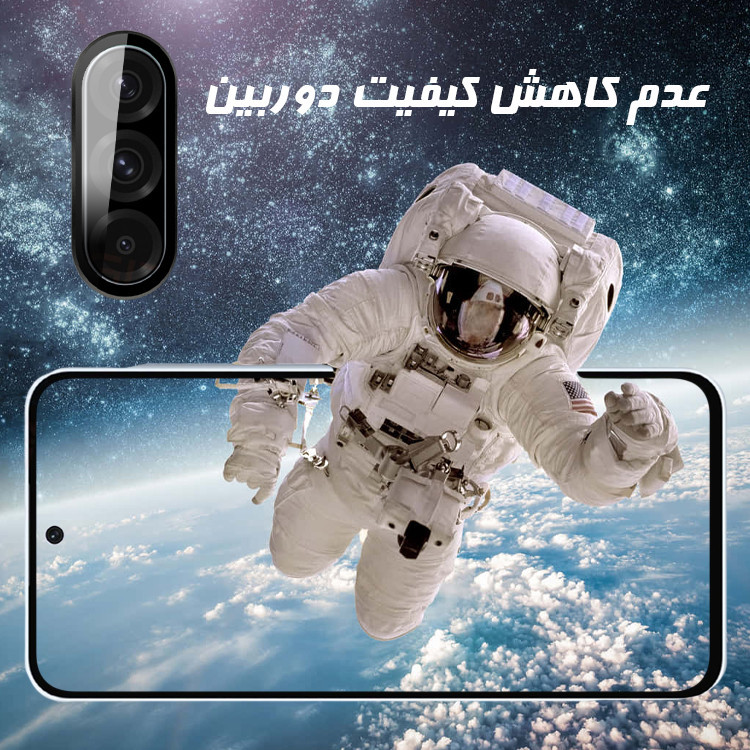 کاور گوف مدل Full Protect مناسب برای گوشی موبایل سامسونگ Galaxy A56 به همراه محافظ لنز دوربین