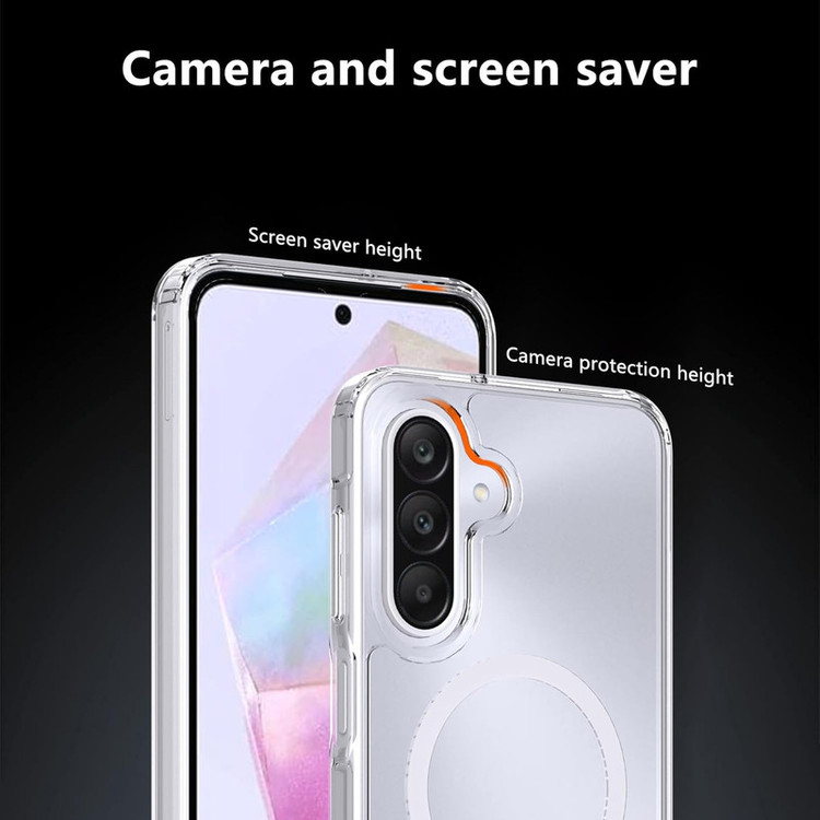 کاور گوف مدل Full Protect مناسب برای گوشی موبایل سامسونگ Galaxy A56 به همراه محافظ لنز دوربین