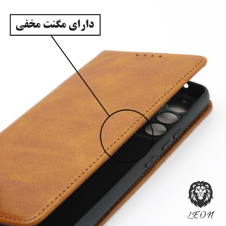 کیف کلاسوری لئون مدل Kelasor مناسب برای گوشی موبایل سامسونگ Galaxy A33 4G / 5G