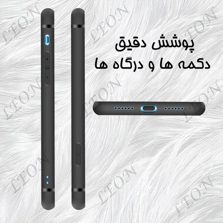 کیف کلاسوری لئون مدل Mek مناسب برای گوشی موبایل آنر 200 به همراه بند آویز