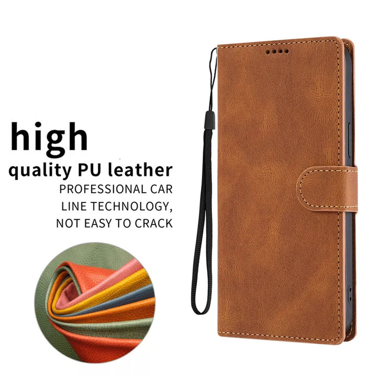 کیف کلاسوری موکولو مدل Flip Leather Strap مناسب برای گوشی موبایل سامسونگ Galaxy A17 به همراه بند آویز