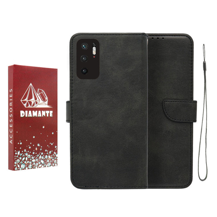 کیف کلاسوری دیامانته مدل Scusa Rd مناسب برای گوشی موبایل شیائومی Redmi Note 11 SE به همراه بند آویز