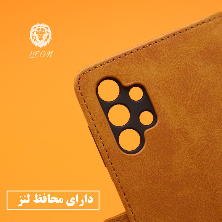 کیف کلاسوری لئون مدل Khoshi مناسب برای گوشی موبایل شیائومی Redmi A5