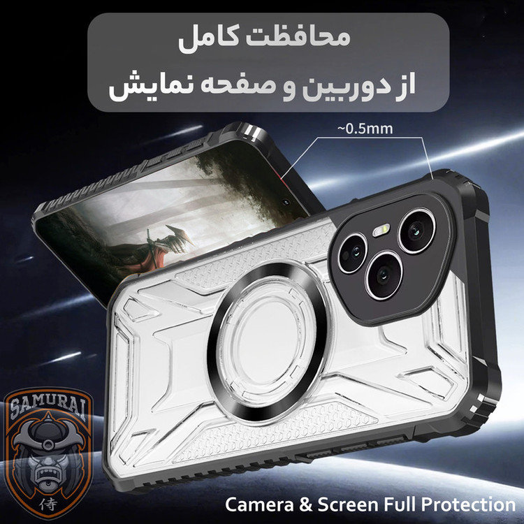 کاور سامورایی مدل Shocksafe مناسب برای گوشی موبایل آنر 400 Pro