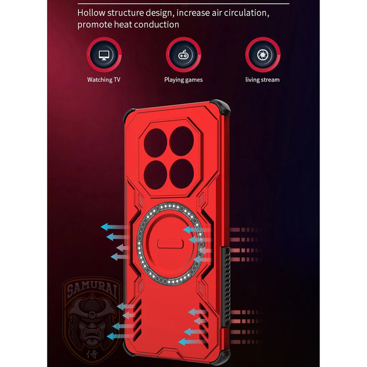کاور سامورایی مدل Hunter مناسب برای گوشی موبایل شیائومی Redmi Note 14 Pro 5G