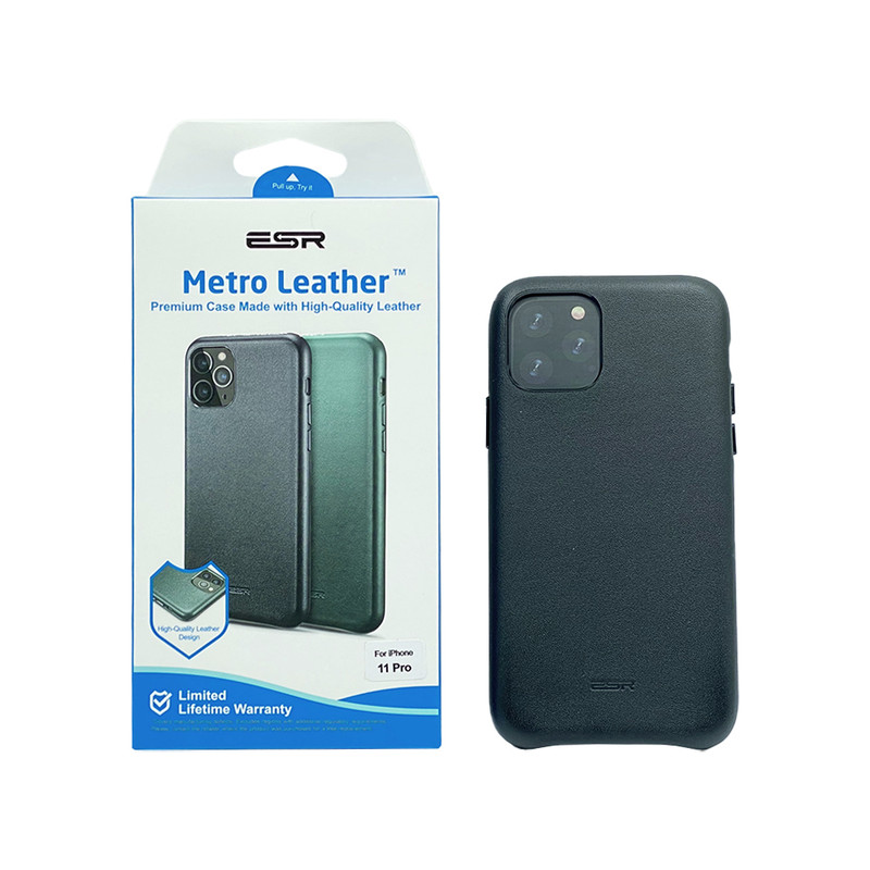 کاور ای اِس آر مدل Metro Leather مناسب برای گوشی موبایل اپل iphone 11 pro
