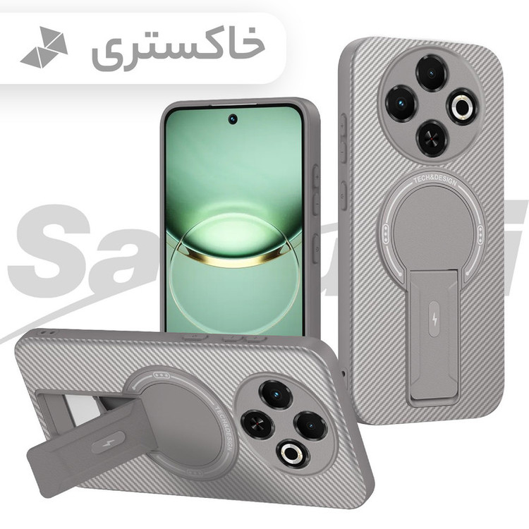 کاور سامورایی مدل Carbon Stand مناسب برای گوشی موبایل تکنو Spark 30C 4G