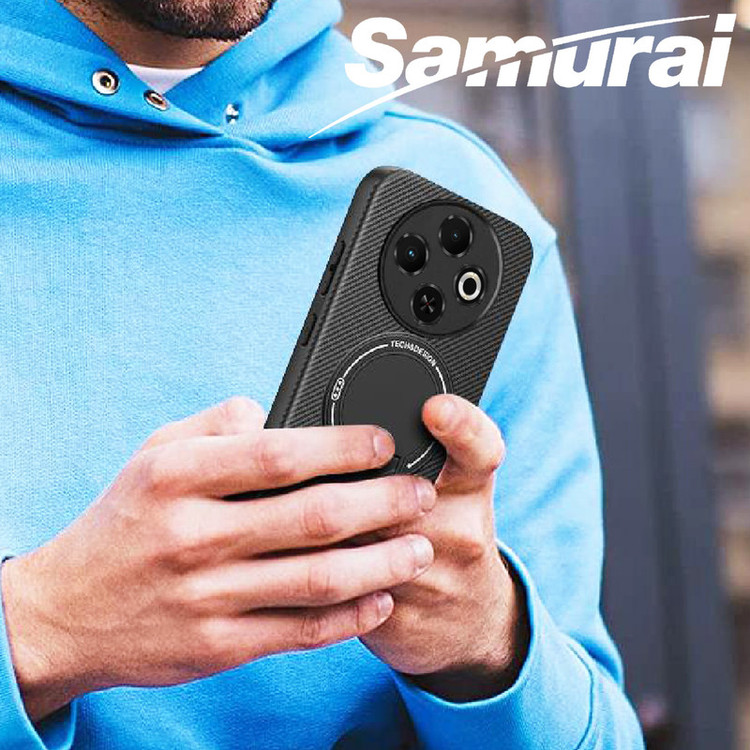 کاور سامورایی مدل Carbon Stand مناسب برای گوشی موبایل تکنو Spark 30C 4G