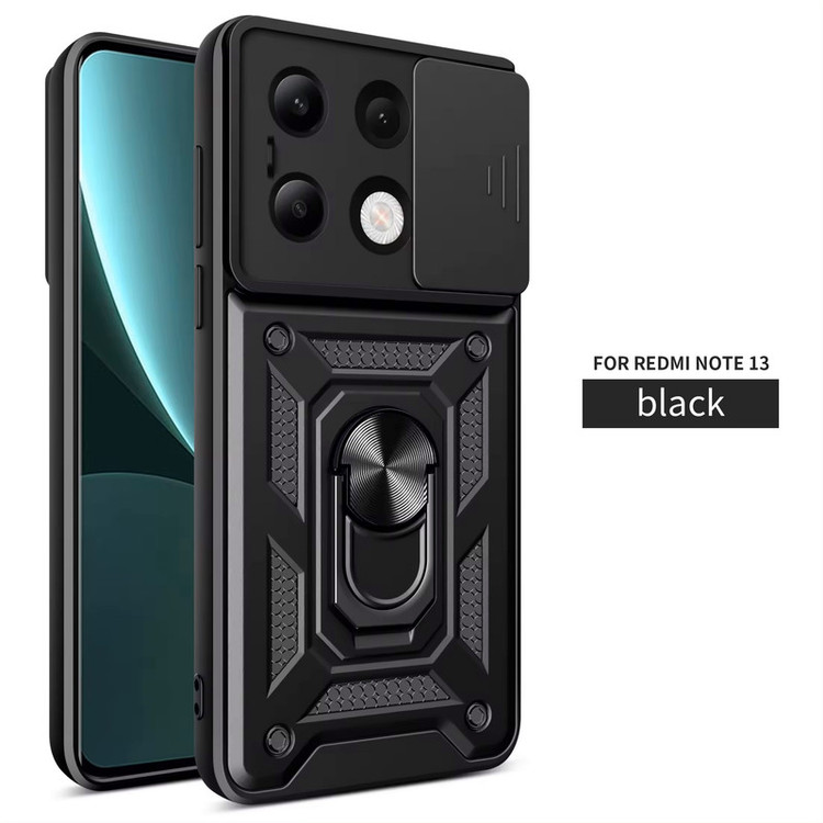 کاور اسپارتان مدل Defender Armor Strap مناسب برای گوشی موبایل شیائومی Redmi Note 13 Pro 4G به همراه بندآویز