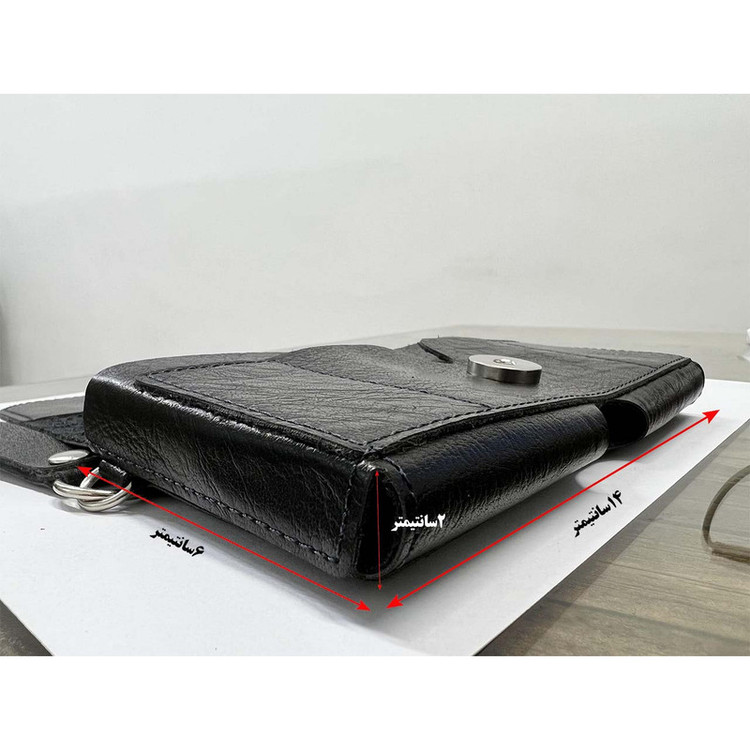 کیف کمری موبایل مددی مدل MT4 کد A3 مناسب برای گوشی موبایل 6 اینچی