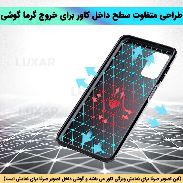 کاور لوکسار مدل note10 -LS مناسب برای گوشی موبایل شیائومی Redmi Note 10 4G / Redmi Note 10S