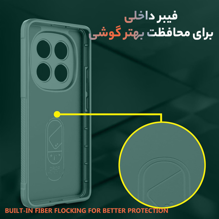 کاور سامورایی مدل Uflax مناسب برای گوشی موبایل شیائومی Redmi Note 14 Pro 4G