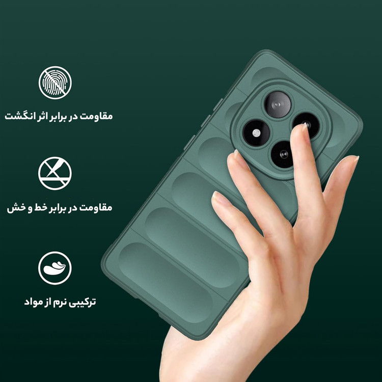 کاور سامورایی مدل Uflax مناسب برای گوشی موبایل شیائومی Redmi Note 14 Pro 4G