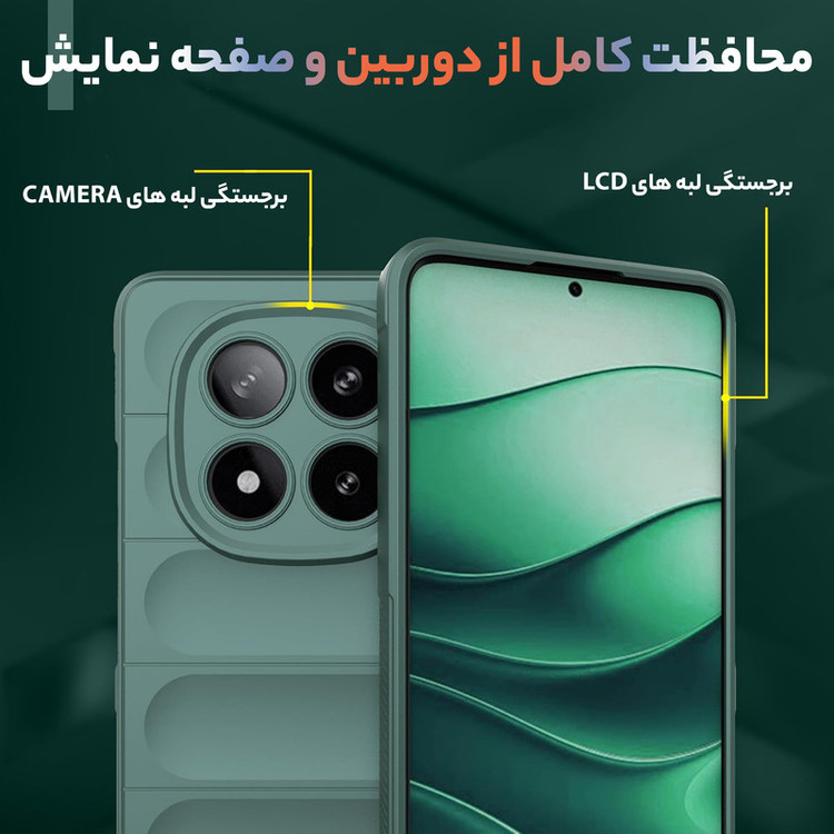 کاور سامورایی مدل Uflax مناسب برای گوشی موبایل شیائومی Redmi Note 14 Pro 4G