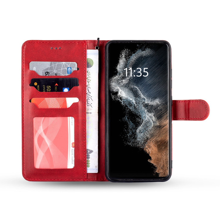 کیف کلاسوری نوبل مدل جاکارتی مناسب برای گوشی موبایل شیائومی Poco X5 Pro به همراه بند