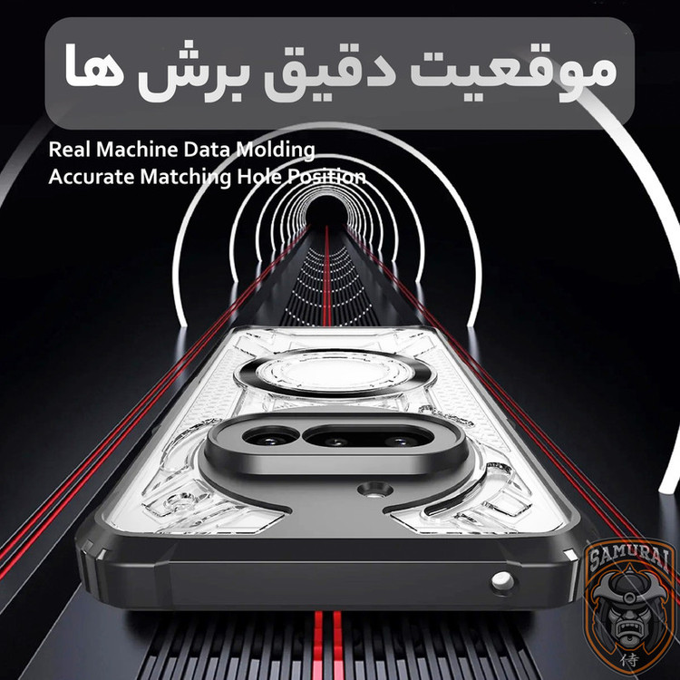 کاور سامورایی مدل Shocksafe مناسب برای گوشی موبایل ناتینگ Phone 3a