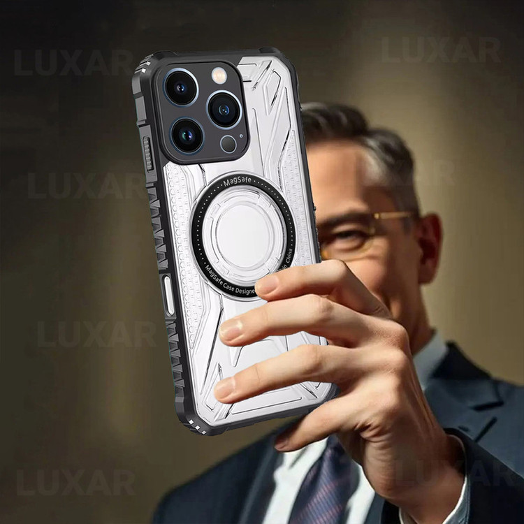 کاور لوکسار مدل 16promax _Luxmag مناسب برای گوشی موبایل اپل iPhone 16 Pro Max