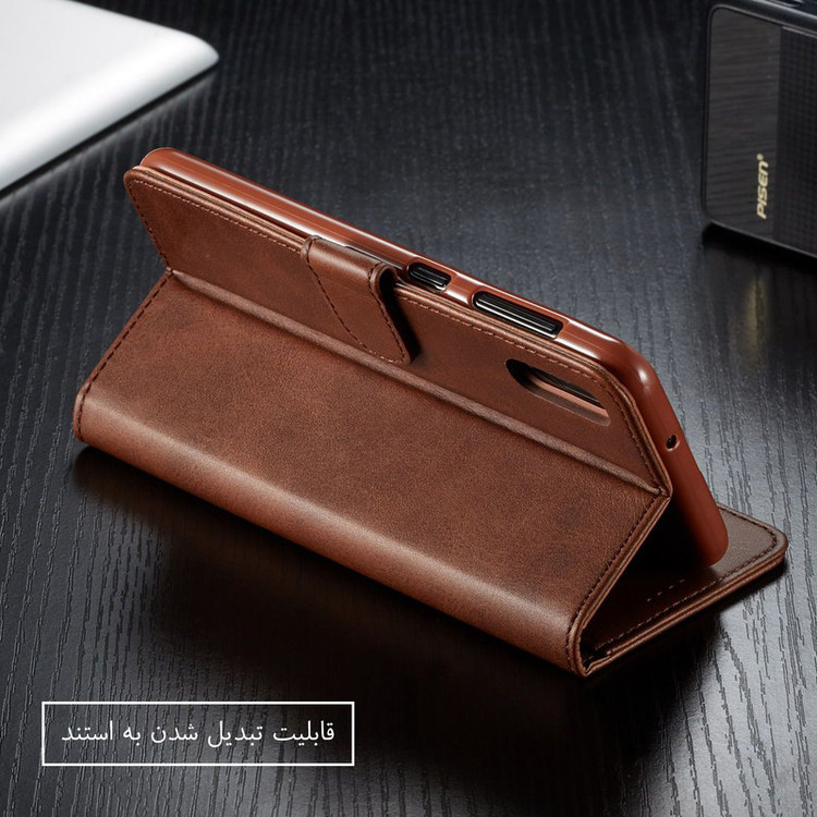 کیف کلاسوری لئون مدل Nezhad Oro مناسب برای گوشی موبایل اپل iPhone 8