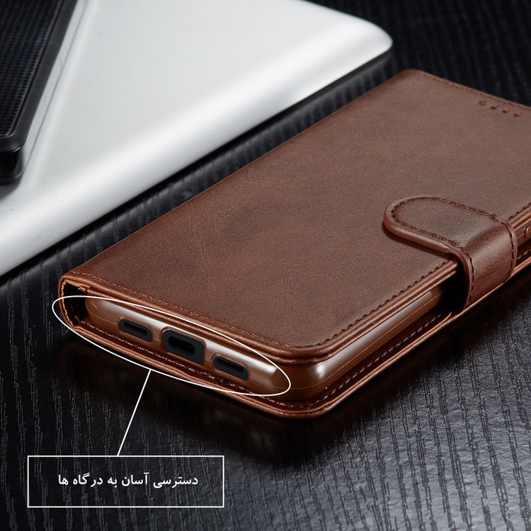 کیف کلاسوری لئون مدل Nezhad Oro مناسب برای گوشی موبایل اپل iPhone 8