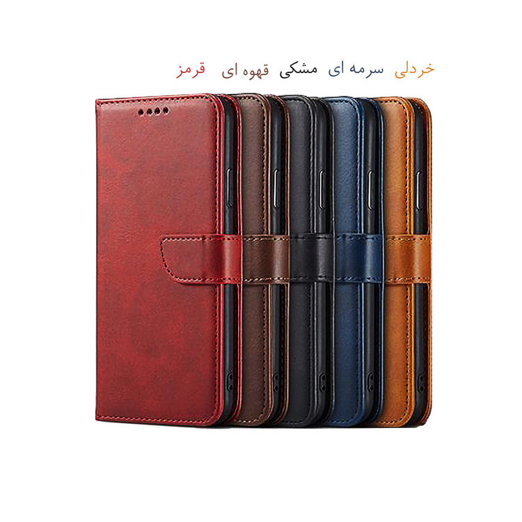 کیف کلاسوری لئون مدل Nezhad Oro مناسب برای گوشی موبایل اپل iPhone 8