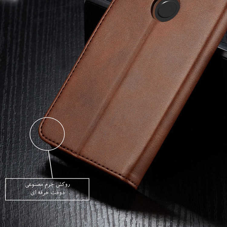 کیف کلاسوری لئون مدل Nezhad Oro مناسب برای گوشی موبایل اپل iPhone 8