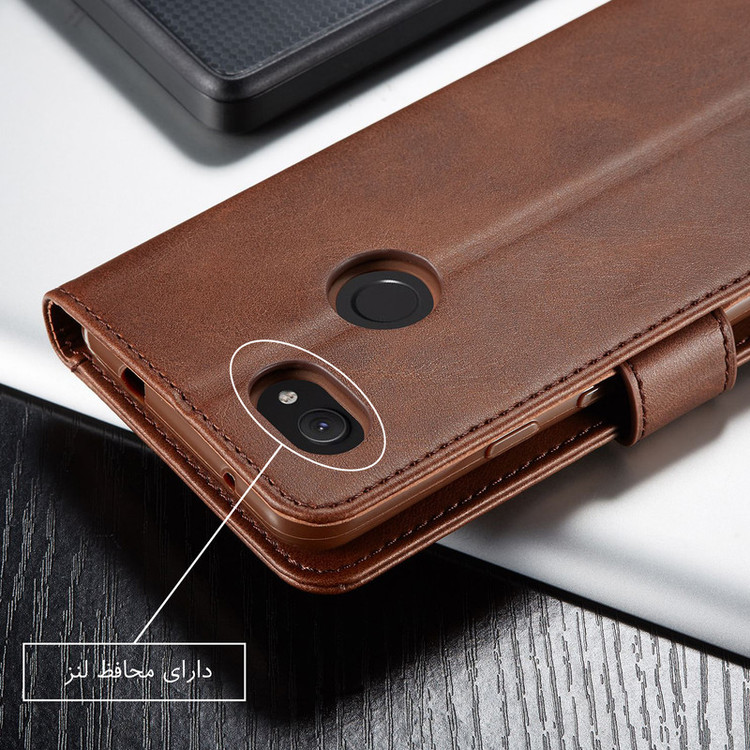 کیف کلاسوری لئون مدل Nezhad Oro مناسب برای گوشی موبایل اپل iPhone 8