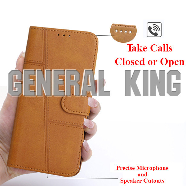 کیف کلاسوری ژنرال کینگ مدل YB-MGC21 مناسب برای گوشی موبایل سامسونگ Galaxy A35 به همراه بند آویز