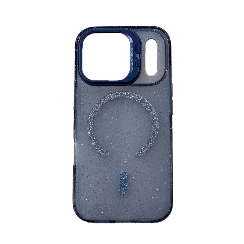 کاور کیو سریز مدل SHINE مناسب برای گوشی موبایل اپل iphone 17 pro به همراه پایه نگهدارنده