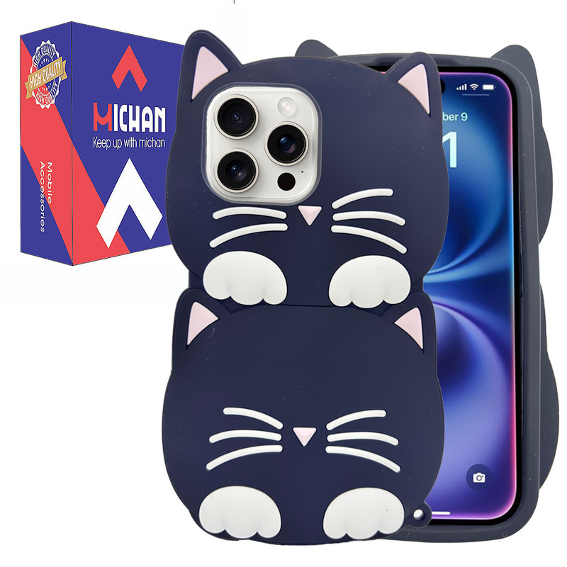 کاور میچان مدل BLACKCAT مناسب برای گوشی موبایل اپل Iphone 11 ProMax