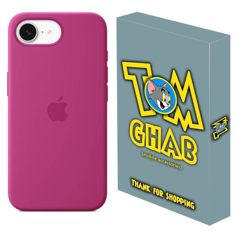 کاور قاب تام مدل سیلیکونی پاک کنی مناسب برای گوشی موبایل اپل iPhone 16e