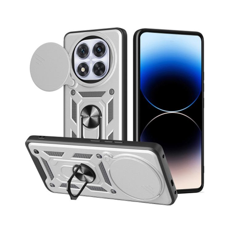 کاور اسپارتان مدل Defender Armor مناسب برای گوشی موبایل شیائومی Redmi Note 14 Pro Plus به همراه بندآویز و پاپ سوکت