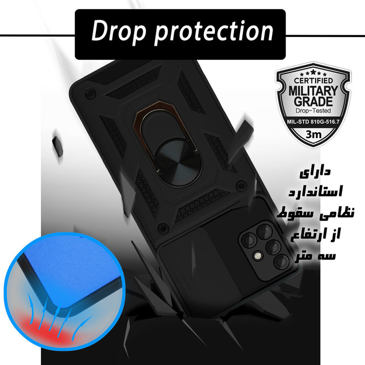 کاور پرشین کینگ مدل KD22 مناسب برای گوشی موبایل سامسونگ Galaxy A71