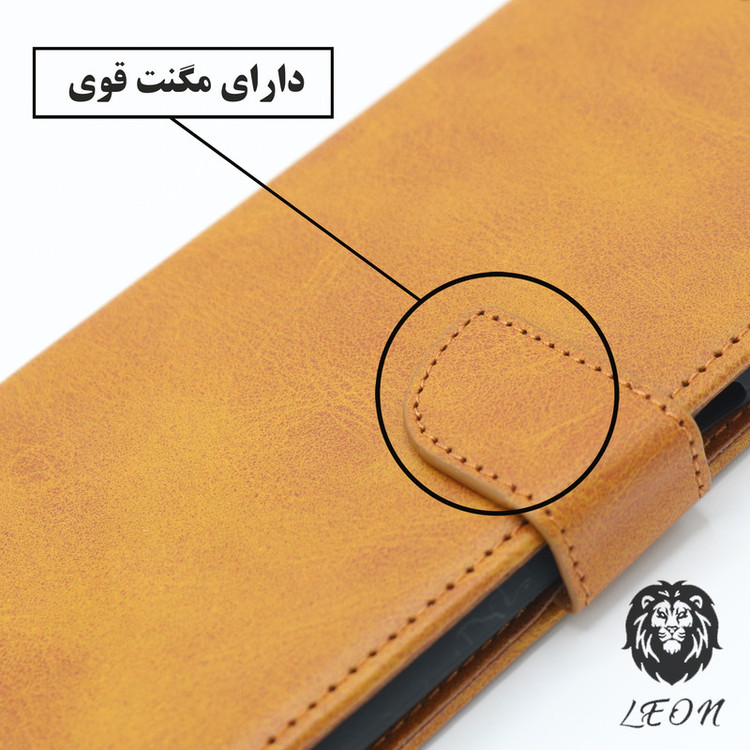کیف کلاسوری لئون مدل Bersa مناسب برای گوشی موبایل شیائومی Mi 13 Lite