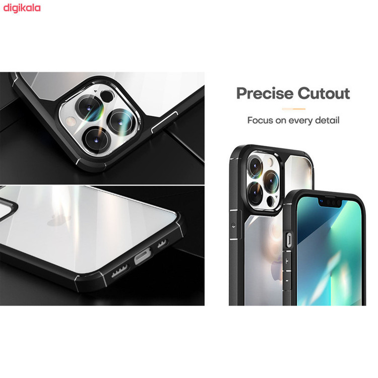 کاور آیرون من مدل SPG مناسب برای گوشی موبایل اپل iPhone 15 PROMAX به همراه قلم لمسی
