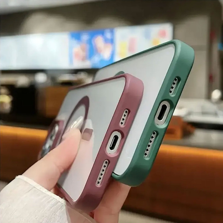 کاور اسپایدر مدل Silicone Magnetic Magsafe مناسب برای گوشی موبایل اپل Iphone 12 Pro