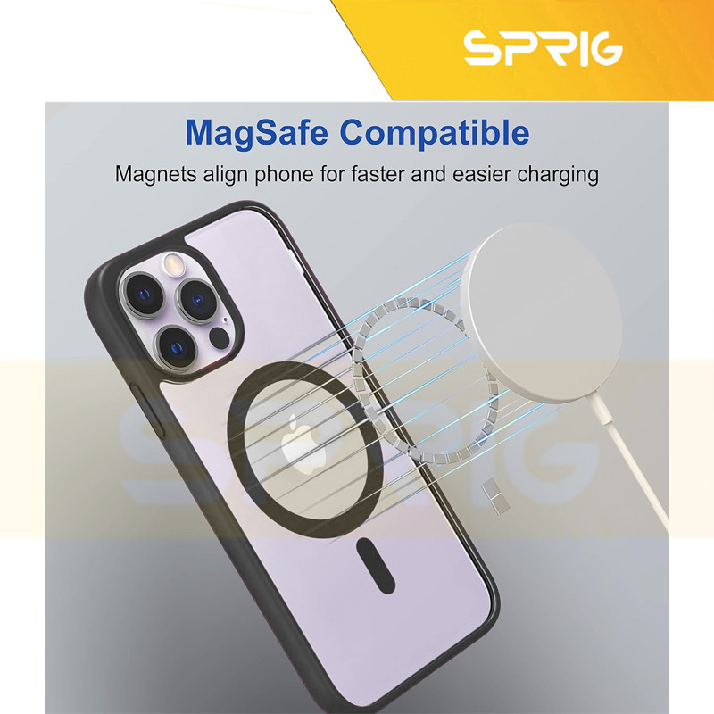 کاور اسپریگ مدل Border Magsafe مناسب برای گوشی موبایل اپل Iphone 16 Pro max
