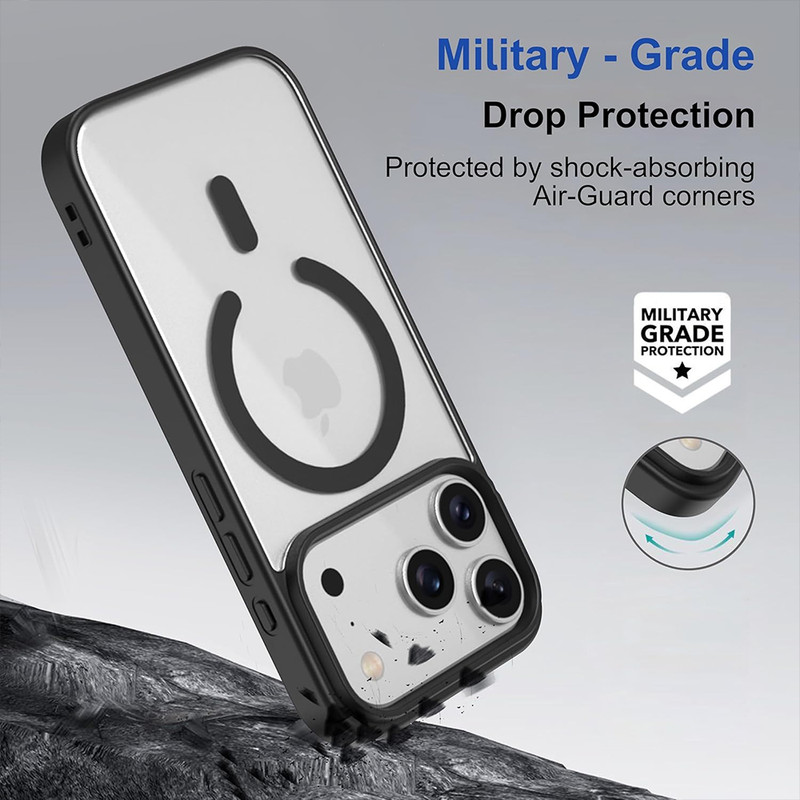کاور انتک مدل ProtectFull مناسب برای گوشی موبایل اپل iPhone 17 Pro به همراه محافظ لنز