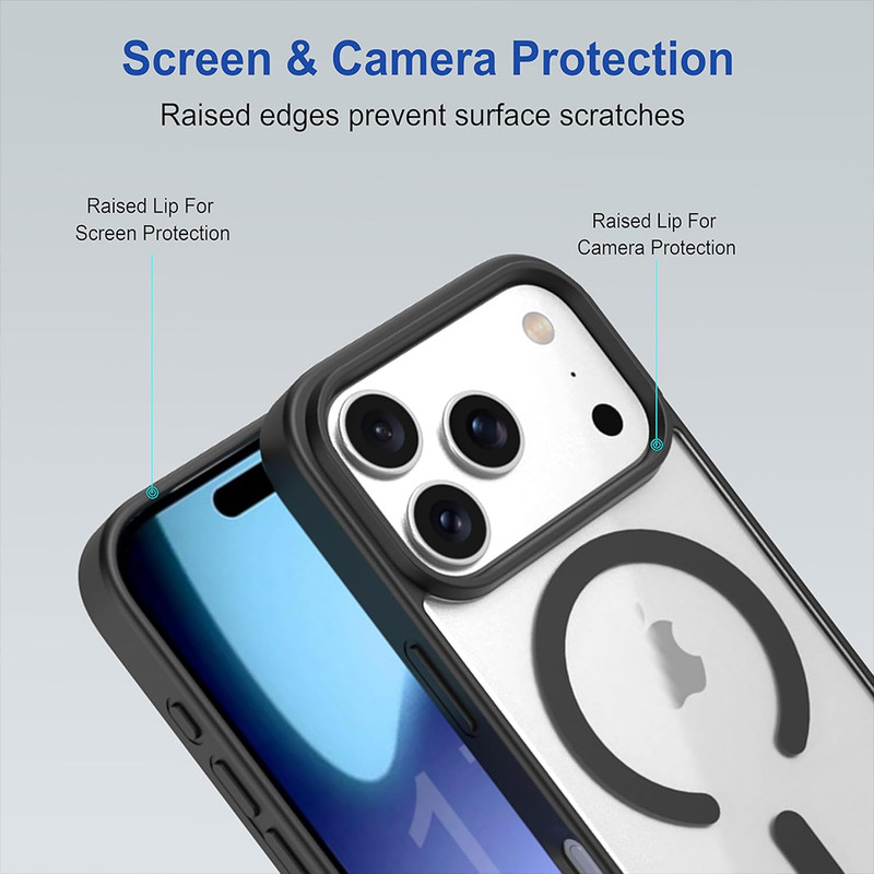 کاور انتک مدل ProtectFull مناسب برای گوشی موبایل اپل iPhone 17 Pro به همراه محافظ لنز