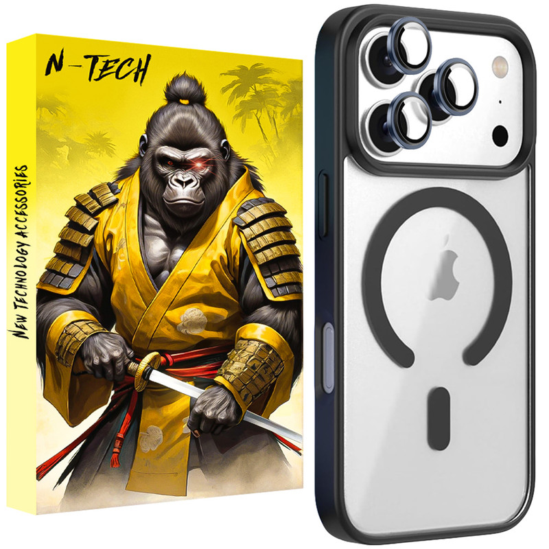 کاور انتک مدل ProtectFull مناسب برای گوشی موبایل اپل iPhone 17 Pro به همراه محافظ لنز