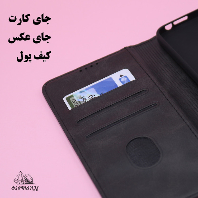 کیف کلاسوری دیامانته مدل Nezhad Bk مناسب برای گوشی موبایل شیائومی Redmi 9T